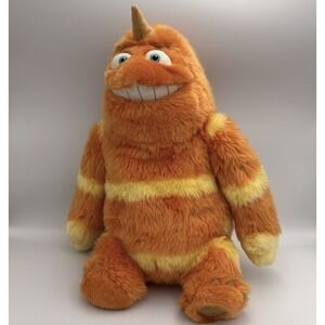 Disney Store Monsters Inc George Sanderson Orange Plush 15" Monster Boo's Sock